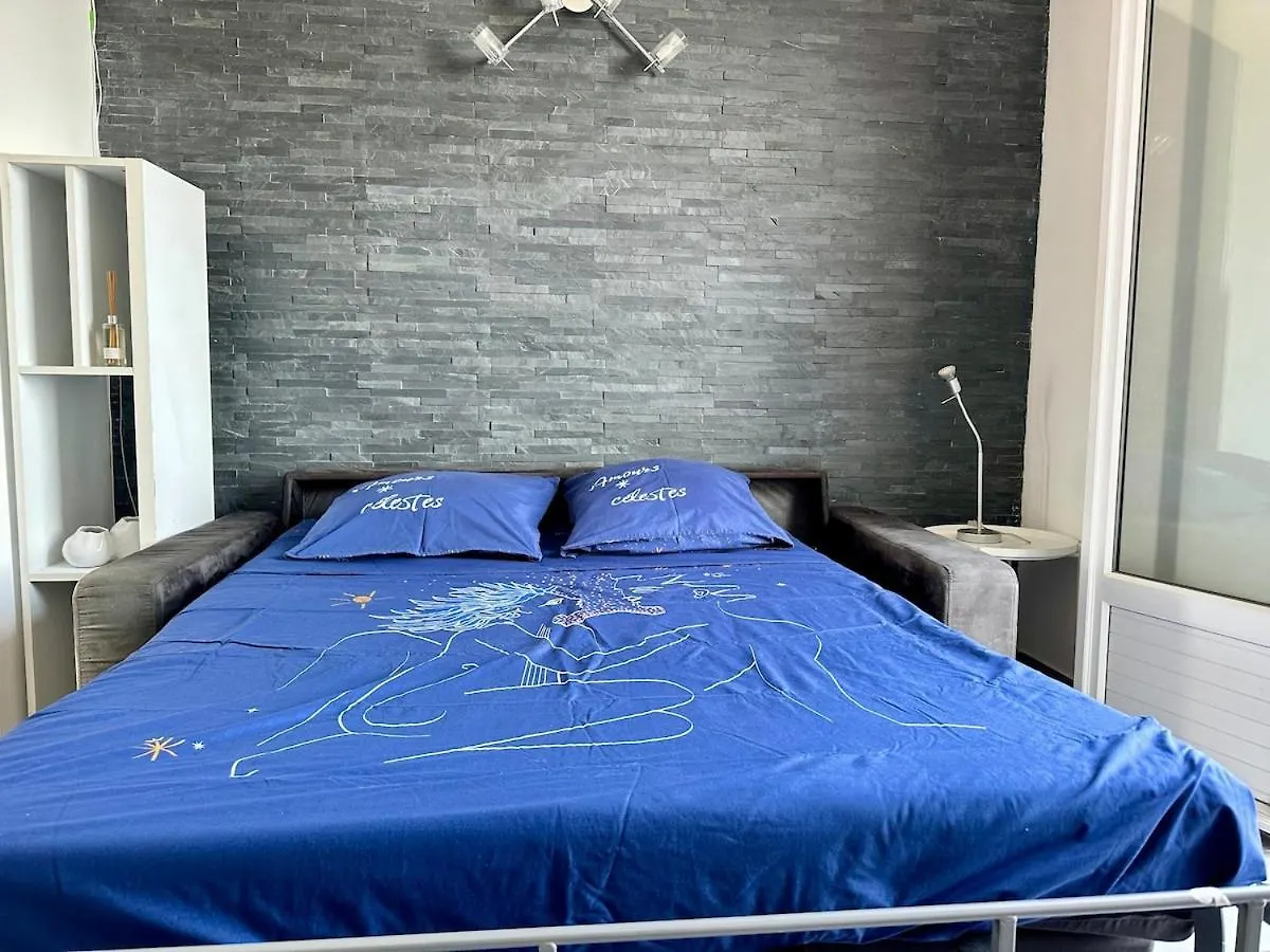 Grand Palais - Beautiful Top Floor Studio - Sea Front With Ac Vallauris Apartment